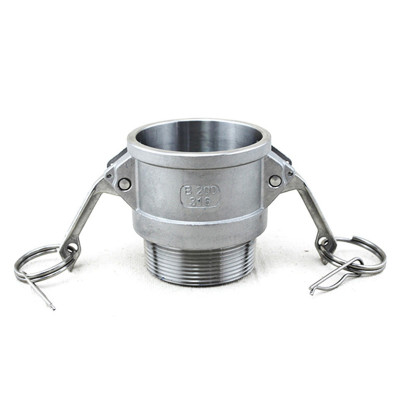 1 1/2" (40mm) Type B Stainless Steel 316 Camlock 1 1/2" (40mm) Type B Stainless Steel 316 Camlock