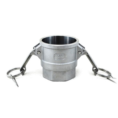 4" (100mm) Type D Stainless Steel 316 Camlock 4" (100mm) Type D Stainless Steel 316 Camlock