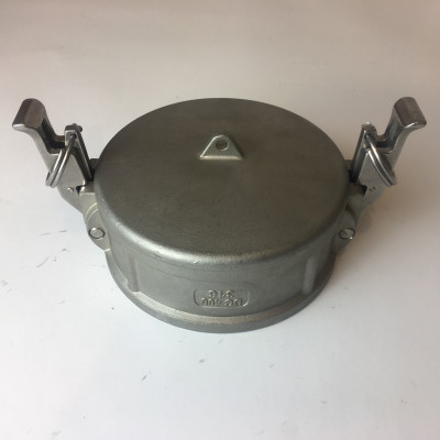 4" (100mm) Type DC Stainless Steel 316 Self-Locking Camlock 4" (100mm) Type DC Stainless Steel 316 Self-Locking Camlock