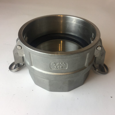 1" (25mm) Type D Stainless Steel 316 Self-Locking Camlock 1" (25mm) Type D Stainless Steel 316 Self-Locking Camlock